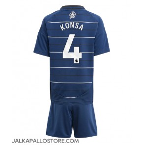 Aston Villa Ezri Konsa #4 Kolmaspaita Lapsille 2024-25 Lyhythihainen (+ shortsit)